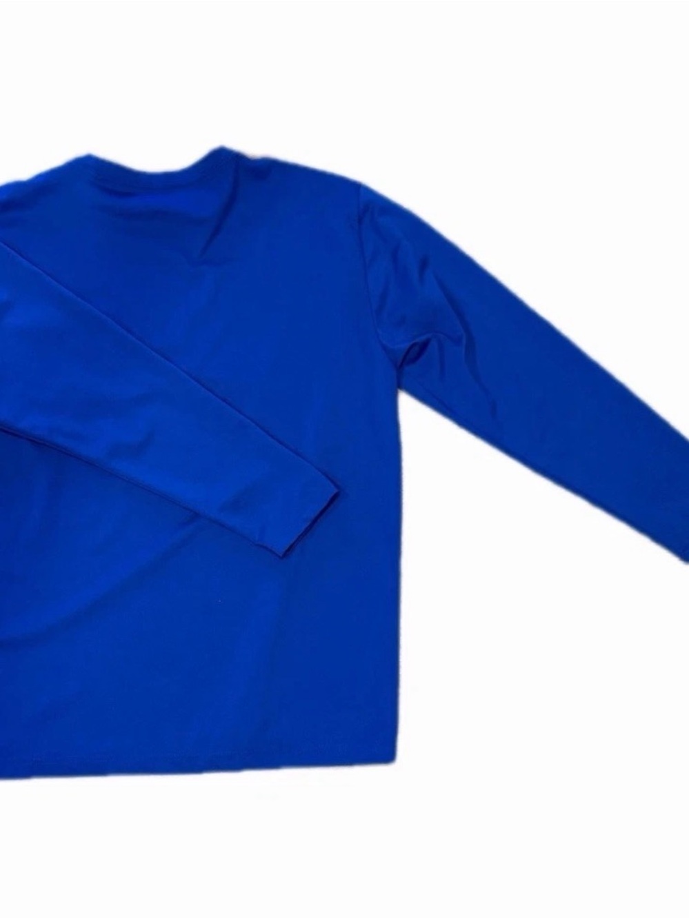 Dickies Long-Sleeve Crewneck Tee - Blue Size L